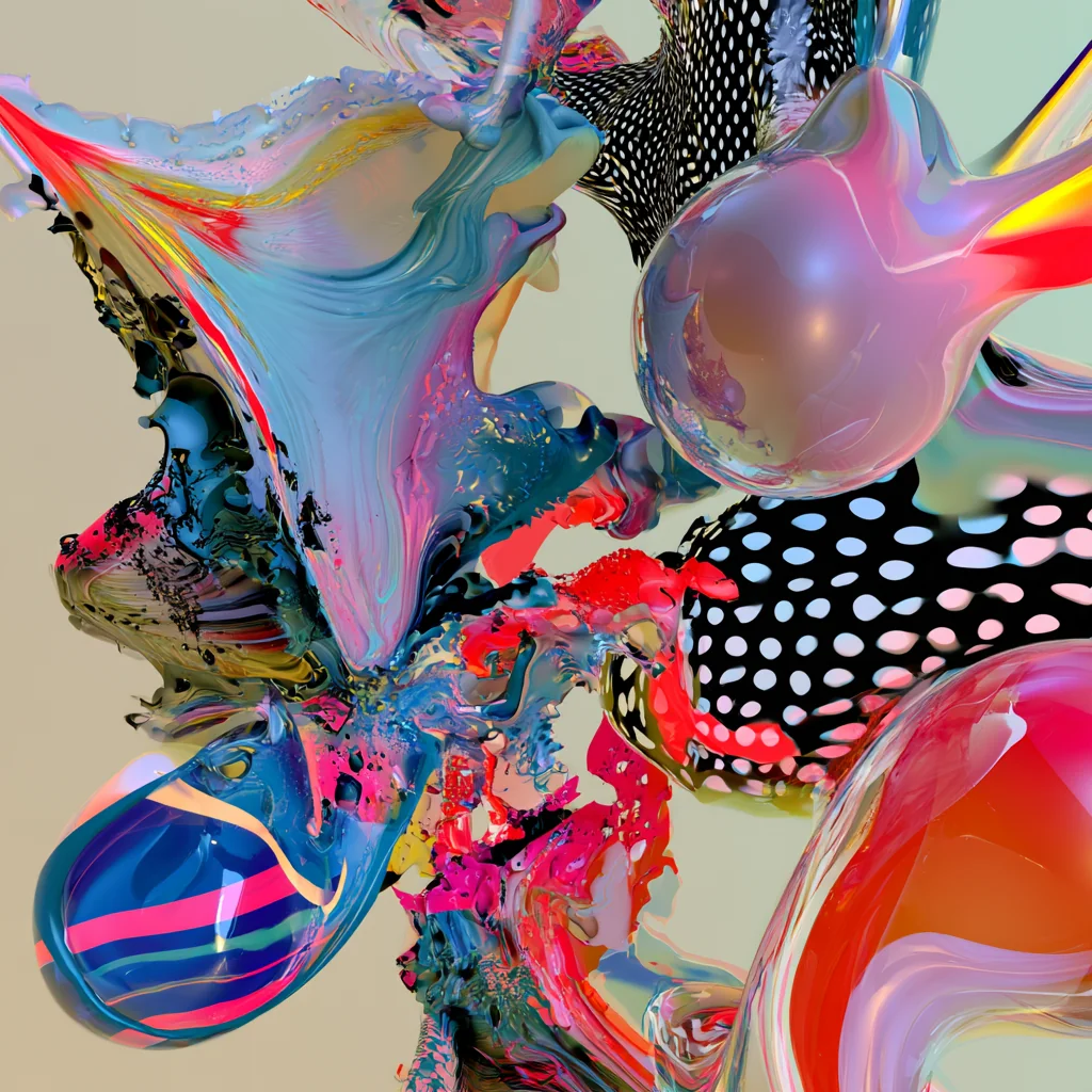 abstract class superambitiously beyondertits klubbo in the style of y2k38
