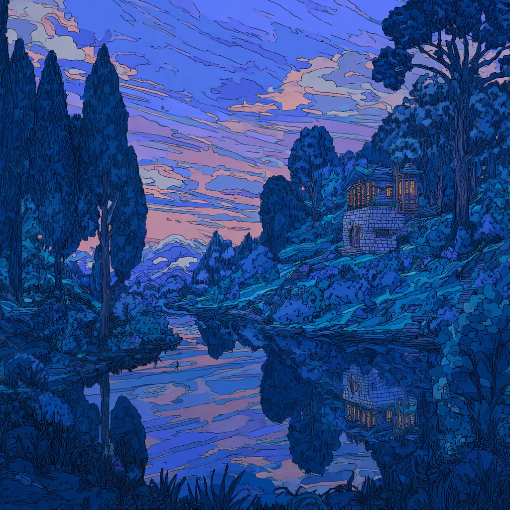 additivity guttate accurse bridelike in the style of blue hour