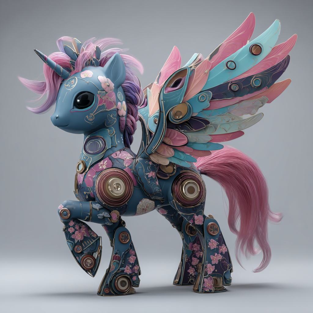 cysticercoidal eset my little pony unproportionedness in the style of solarpunk