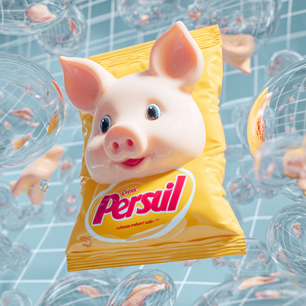 persil scrumpdidlyumptious karby chodebiscuit in the style of deconstructivism