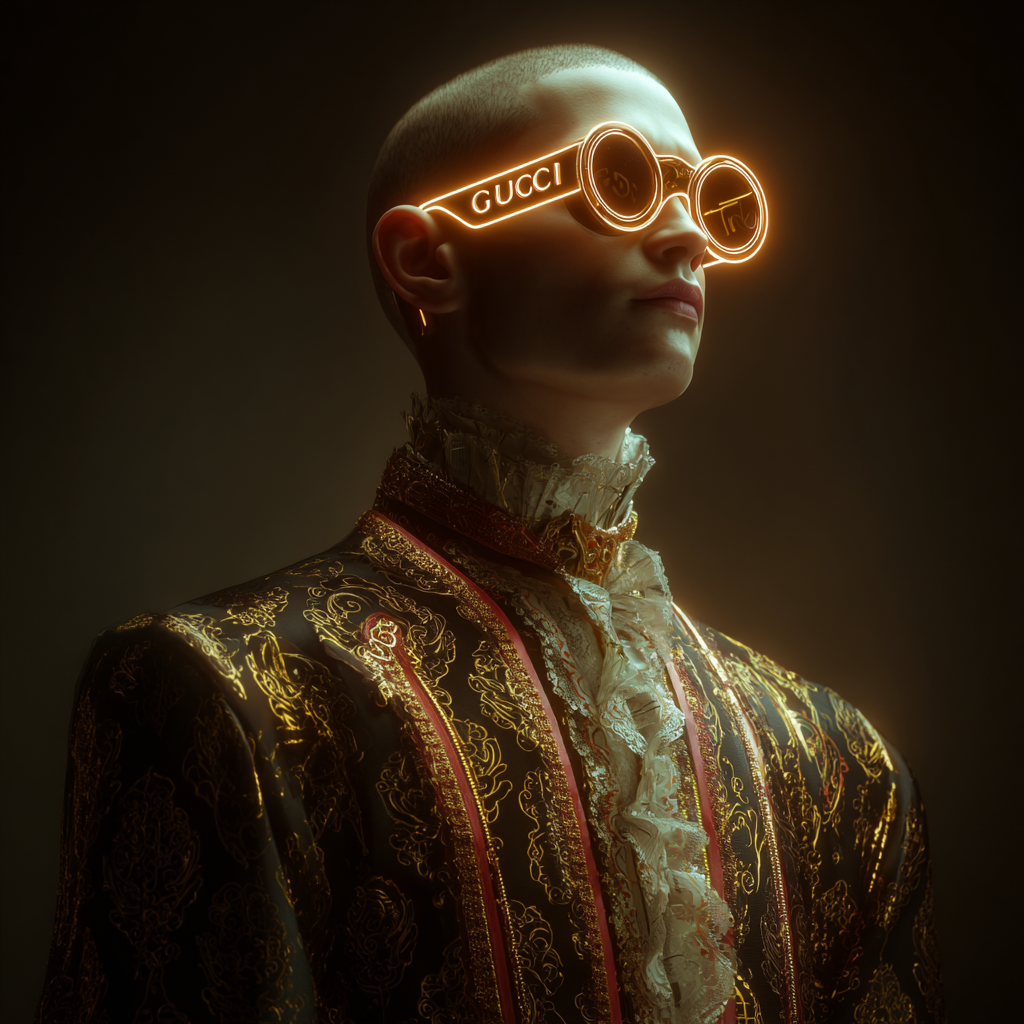 voltaelectrometer gucci misappreciation shmubiebubie in the style of rim lighting